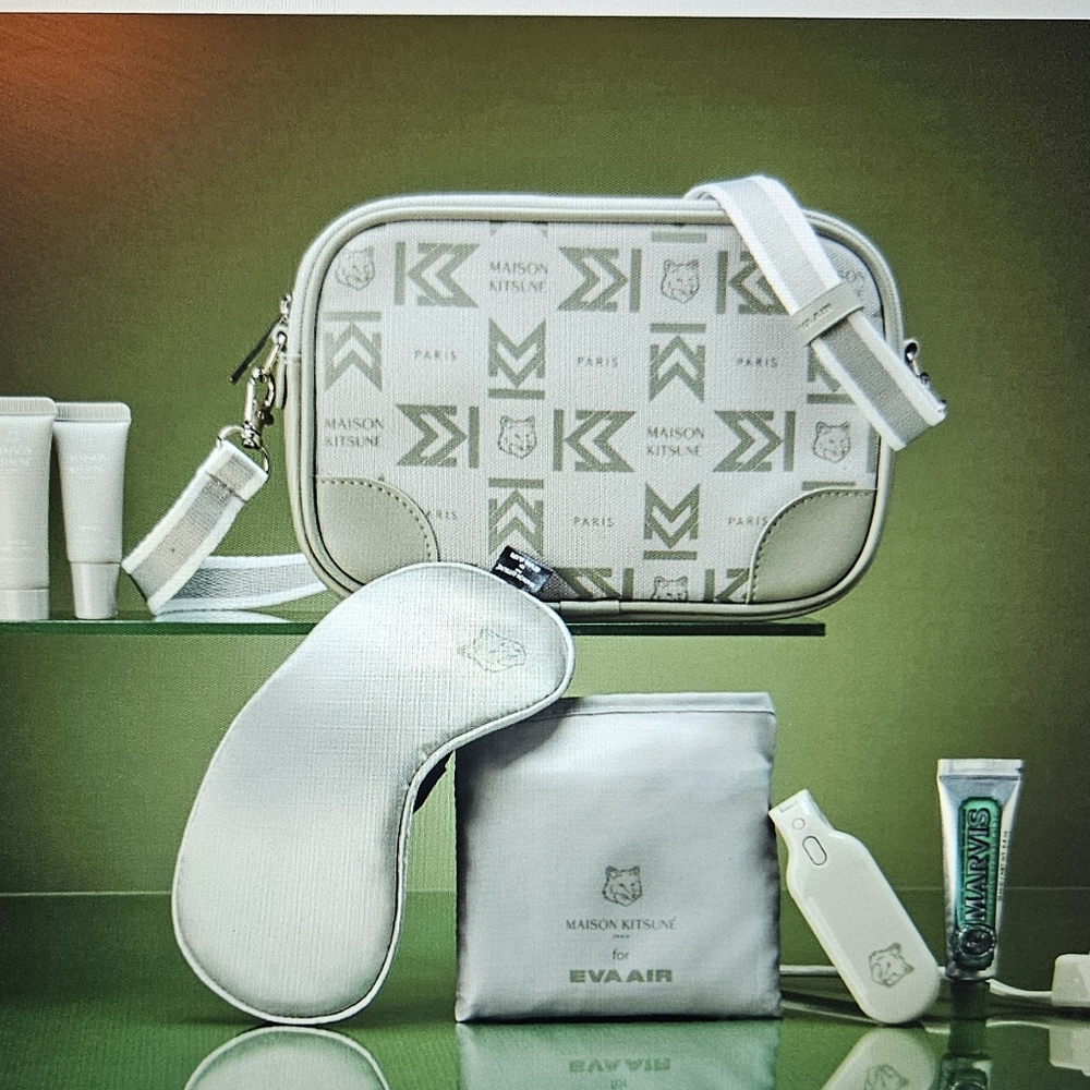 MAISON KITSUNE, Women's cross body And Travel Kit.